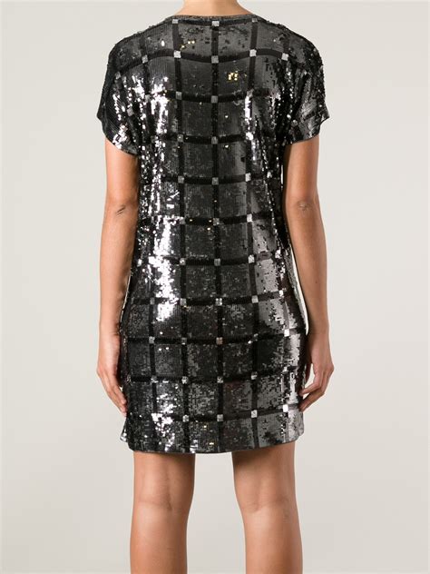 michael kors sequin bell sleeve dress|Michael Kors floral dress.